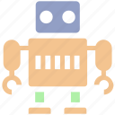 cute, friendly, robot, science, space