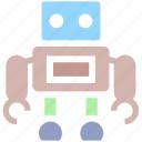 cute, friendly, robot, science, space