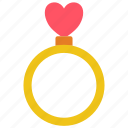 day, heart, ring, romance, valentines