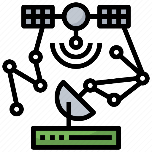 Antenna, communication, electronics, receiver, satellite, space, station icon - Download on Iconfinder