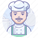 chef, cook, man