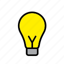 bulb, idea, light, lightbulb