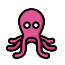 octopus, sea, squid, animal, life