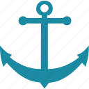 anchor, ocean, sea, ship