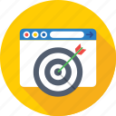 aim, goal, marketing, seo, target