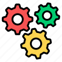 cogwheel, gears, maintenance, repair, setting