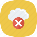 cloud, error, remove, stop