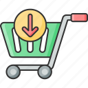 add, basket, cart, ecommerce, online, shopping, to