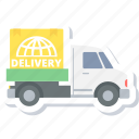 delivery, cargo, shipping, truck