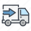 delivery, fast, shipping, truck, van 