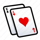 slot, heart, card, casino, gambling, play, poker