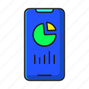 chart, data, graph, smartphone, smartphone chart, stats, mobile