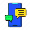 chat, communication, live chat, message, mobile message, smartphone, phone