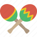 instrument, maracas, music, sound