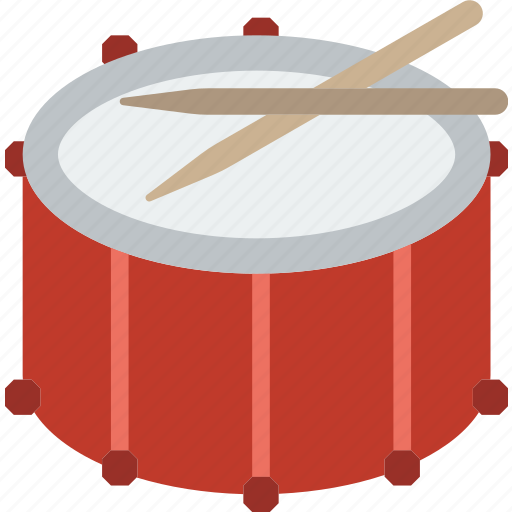 Drum, fanfare, instrument, music, sound icon - Download on Iconfinder