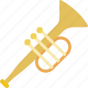 instrument, music, orchestra, sound, trumpet