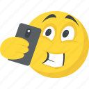 emoji, emoticon, photography, selfie emoji, smiley