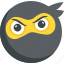 bandit emoticon, emoji, robbery, smiley, thief 