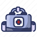 first aid kit, medical, winter, sport, snowboard