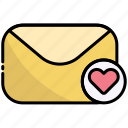 message, social media, love, like, mail, favorite