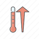 climate change, environment, temperature, thermometer