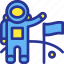 astronaut, astronomy, man, moon, of, space, the