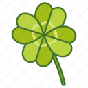 clover, four, green, irish, leaf, lucky, shamrock