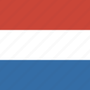 flag, netherland, square