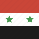 syria, flag, square