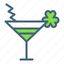 cocktail, day, drink, mocktail, patricks, saint, shamrock