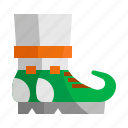 shoes, leprechaun, costume, st, patricks, day, fashion