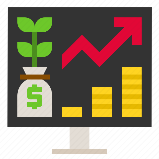 Finance, financial, growth, money, profit icon - Download on Iconfinder