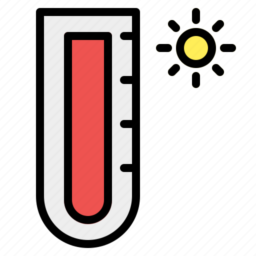 Celsius, heat, hot, temperature, thermometer, weather icon - Download on Iconfinder