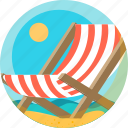 summer, holiday, beach, beach chair