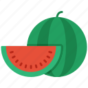 fruit, melon, water