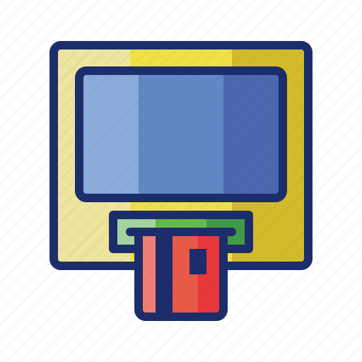 Atm, bank, cash, money icon - Download on Iconfinder