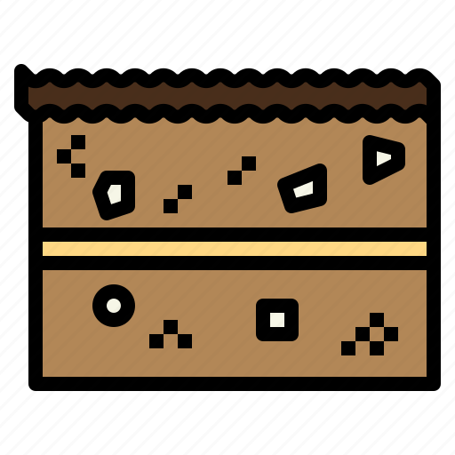 Bakery, brownie, cake, chocolate, sweet icon - Download on Iconfinder