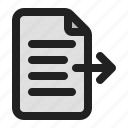 export, document, file, format, extension, sheet, page