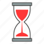 clock, hourglass, time, timer 