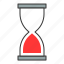 clock, hourglass, time, timer 