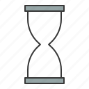 clock, hourglass, time, timer