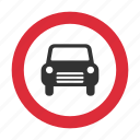 auto, automobile, car, traffic sign, warning sign