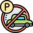 stop, prohibited, parking, forbidden, restriction