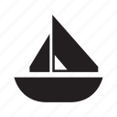 boat, sail, ship, transport