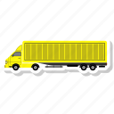 cargo, delivery, shipping, truck