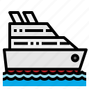 boat, ship, watercraft, yacht