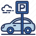 car, lot, parking, vehicle