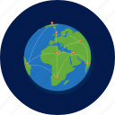 earth, world, worldwide, global, globe, network, web