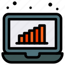 analysis, analytics, laptop, graph, data