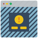 alert, experience, user, ux, warning, website, window